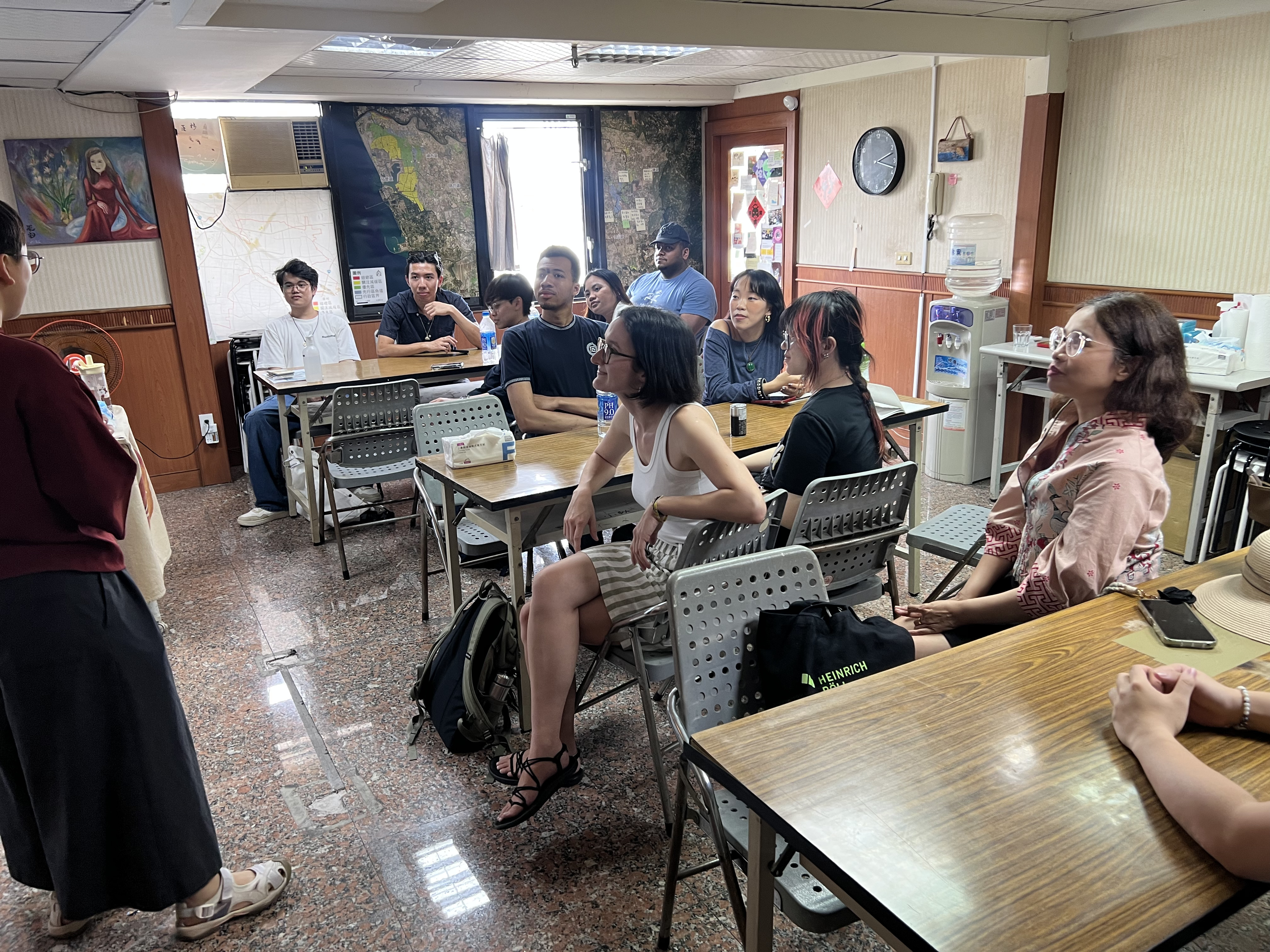 Professor Deasy Simandjuntak, 12 IMAS students on field trip focused on migrant workers and civil society organizations in Taiwan.